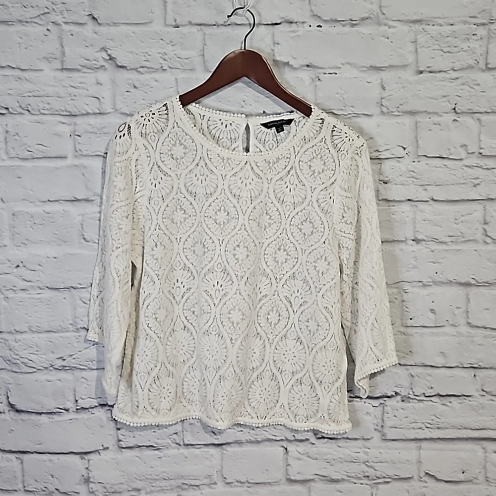 Banana Repulic lace blouse